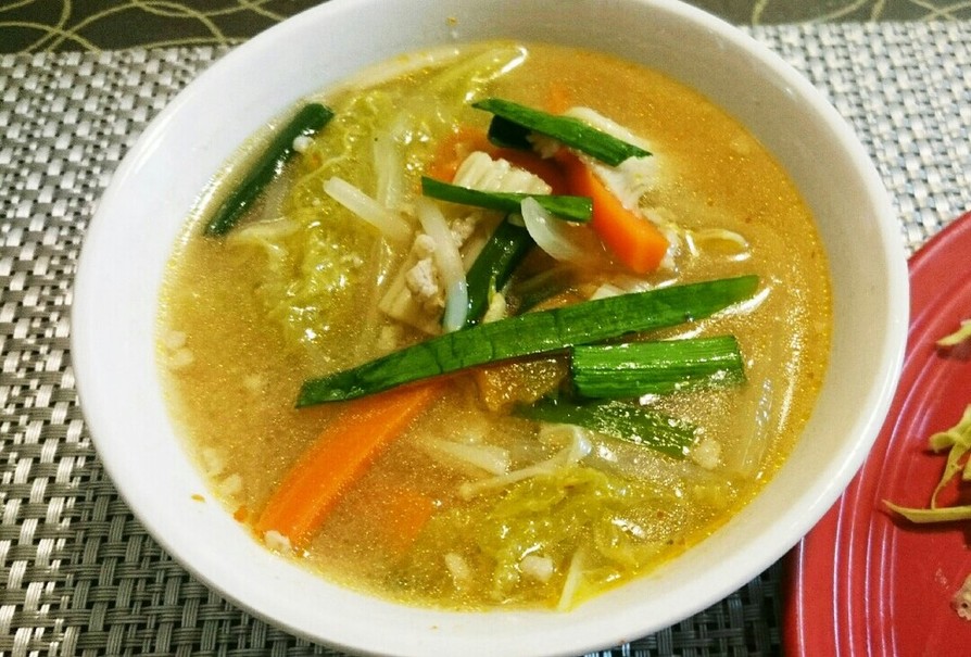★名古屋市の人気給食★ピリ辛スープの画像