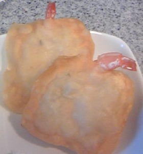 調味しなくても美味しい!えびワンタン揚げ