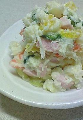 おさかなソーセージ入りポテトサラダ