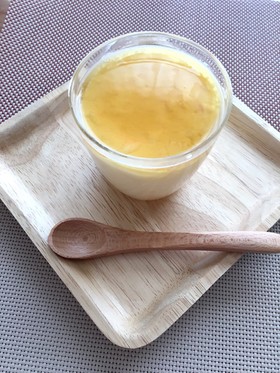 【混ぜてチンするだけ】レンジで簡単プリン