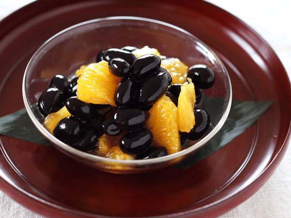 黒豆のオレンジマリネ