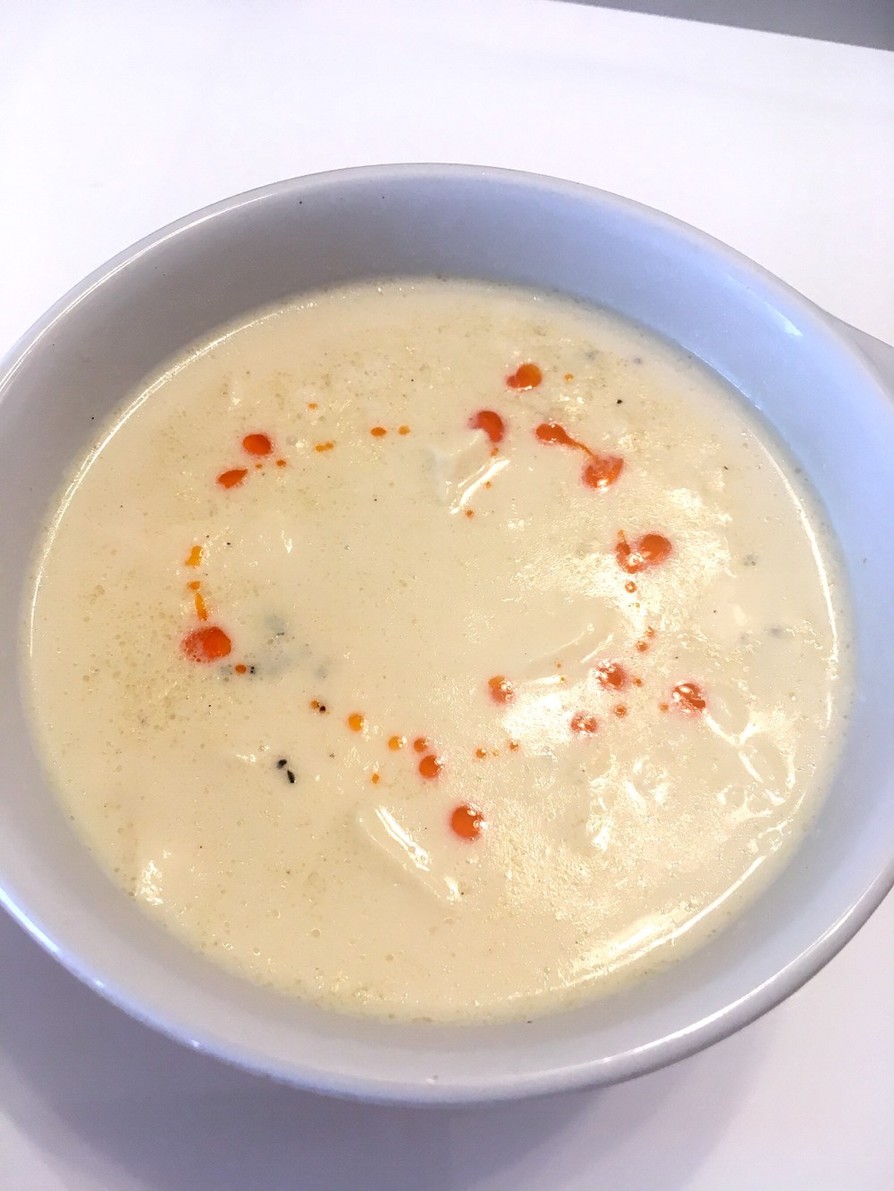 ☆超簡単☆豆腐の豆乳スープの画像