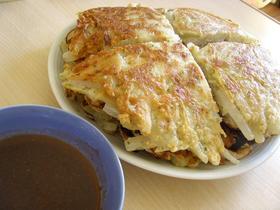 大根のお好み焼き