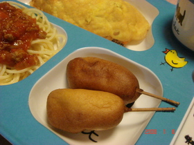 簡単♡ちびフランクフルト