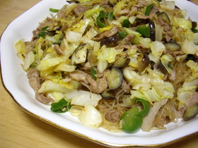 はるさめの中華炒め