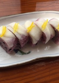 【野菜ソムリエ】聖護院かぶの紅白寿司