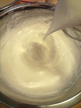 手動で*簡単にメレンゲを作っちゃおう!