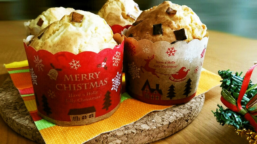 全粒粉アップルシナモンマフィンのレシピ