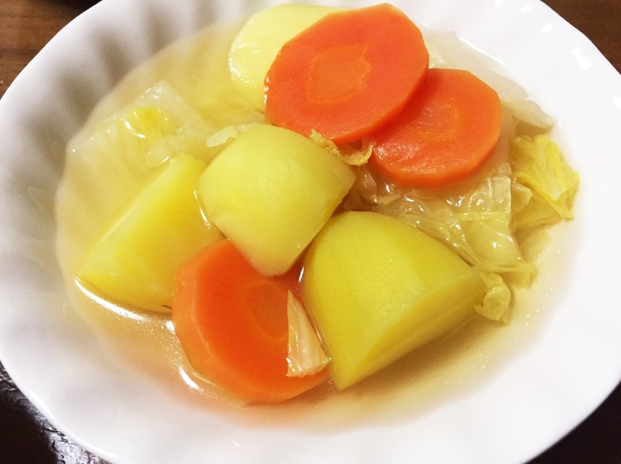 ゴロゴロ野菜のあったかスープ♡の画像