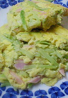 無駄なしチーズオムレツ