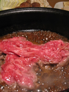 すき焼き(関西風割り下)