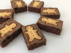 クリスマスに★ビスケットブラウニー