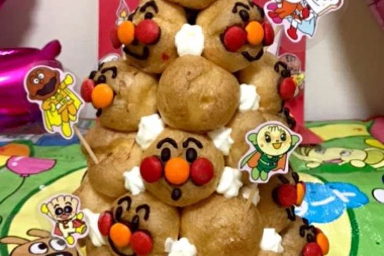 アンパンマン 誕生日 ケーキ パーティー レシピ 作り方 By Aya クックパッド