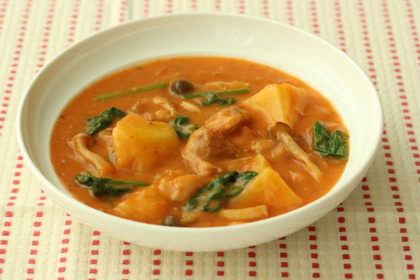 生姜とトマトの魚のシチュー レシピ