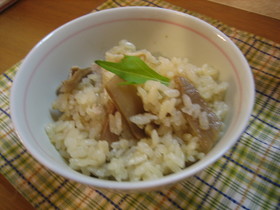 ~。:*桃屋のメンマで中華おこわ*:。~