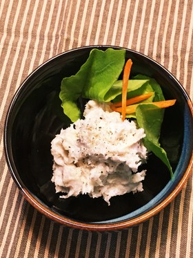 皮むき簡単!里芋の明太ポテトサラダ