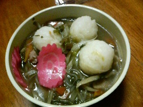 あったか郷土料理【だまっこ鍋】