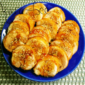 レンジで簡単♡基本の甘辛鶏チャーシュー
