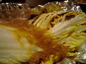 焼き白菜のおろしだれ(=´∇`=)