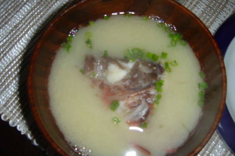あらかぶの味噌汁 レシピ 作り方 By 龍りゅう クックパッド