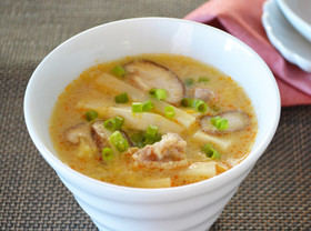 ぽっかぽか!酸辣湯【レンジで6分10秒】