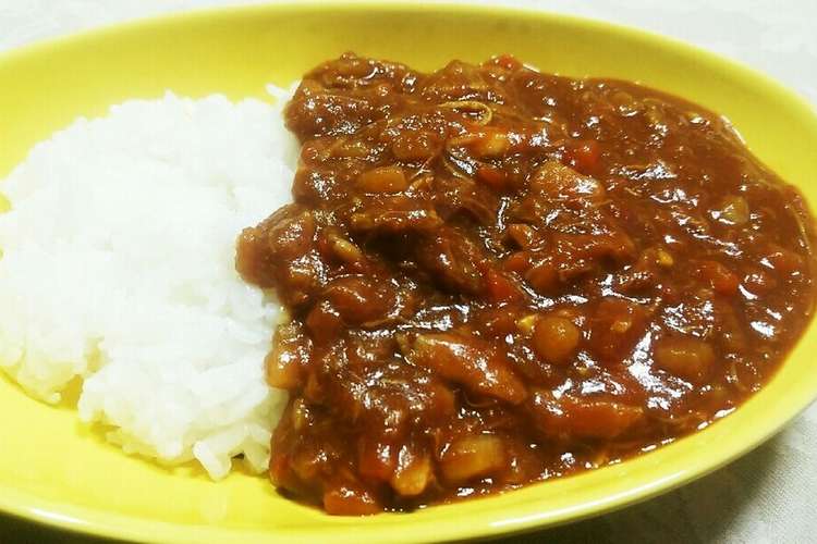 骨付鶏モモを煮込んでほぐしたチキンカレー レシピ 作り方 By Gaito クックパッド 簡単おいしいみんなのレシピが360万品