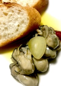 牡蠣のオイル漬け 簡単絶品