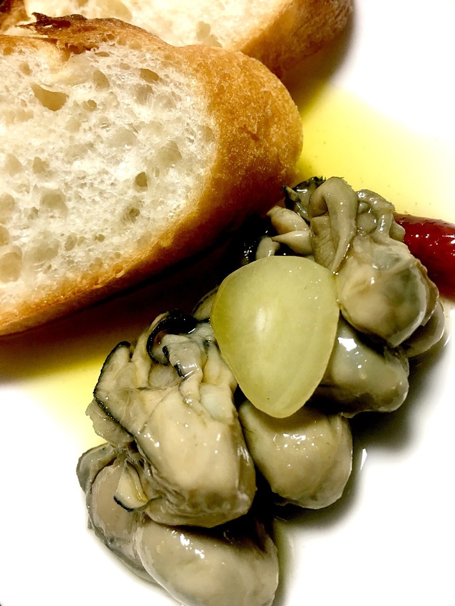 牡蠣のオイル漬け 簡単絶品の画像