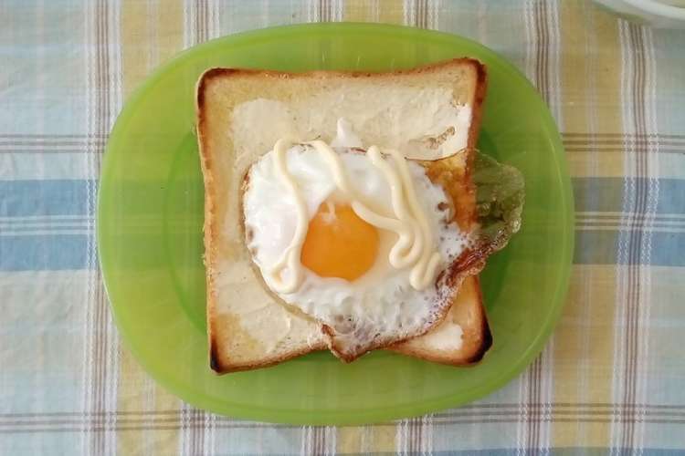 冷凍パンめだま焼きのせ レシピ 作り方 By どんぐり 彡 クックパッド 簡単おいしいみんなのレシピが354万品