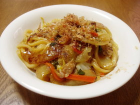 焼きうどん!美味しいよ~(^^)