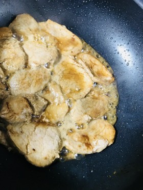 簡単☆豚ヒレブロックのフィリピン風味付け
