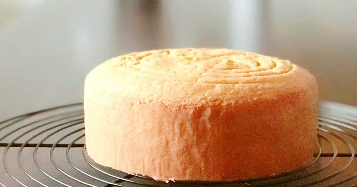 完全版 スポンジケーキ 15cm 写真付 レシピ 作り方 By Zezzy クックパッド