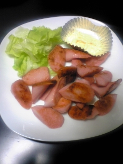 カリカリ魚肉ソーセージの写真