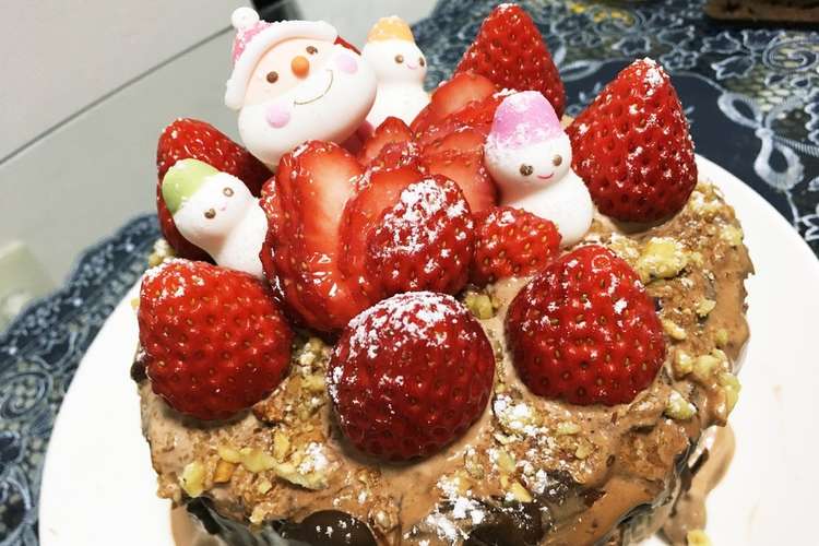 チョコケーキ クリスマス レシピ 作り方 By したん クックパッド