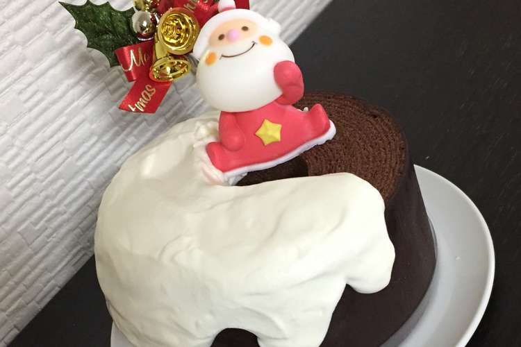 市販バームクーヘンで簡単クリスマスケーキ レシピ 作り方 By 楓kana クックパッド 簡単おいしいみんなのレシピが376万品