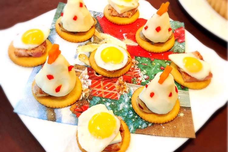 リッツで簡単クリスマス オードブル レシピ 作り方 By 二姫一太郎ママ クックパッド 簡単おいしいみんなのレシピが350万品