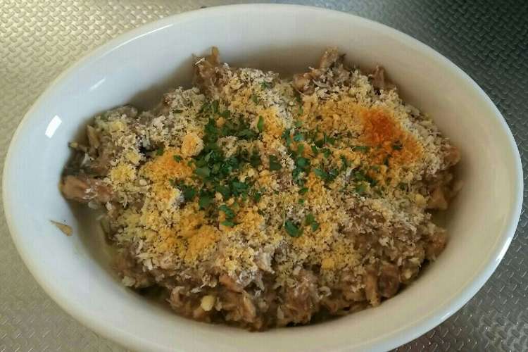 超簡単 サバ缶のパン粉チーズ焼き レシピ 作り方 By ミック ミリ クックパッド 簡単おいしいみんなのレシピが360万品
