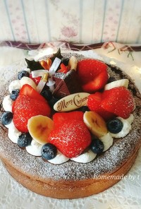 ガトーショコラ ☆ クリスマスケーキ♡