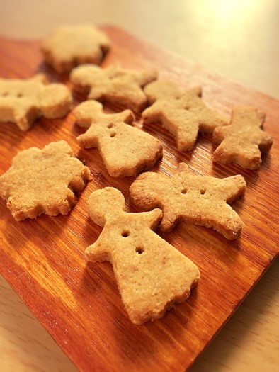 糖質制限◆クリスマスにジンジャークッキーの写真