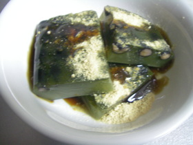 ダイエッタ~に捧ぐ❤抹茶黒蜜寒天