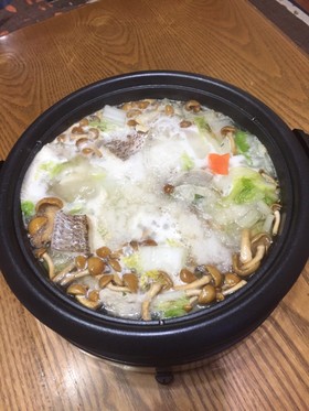 株取りナメコのみぞれ鍋