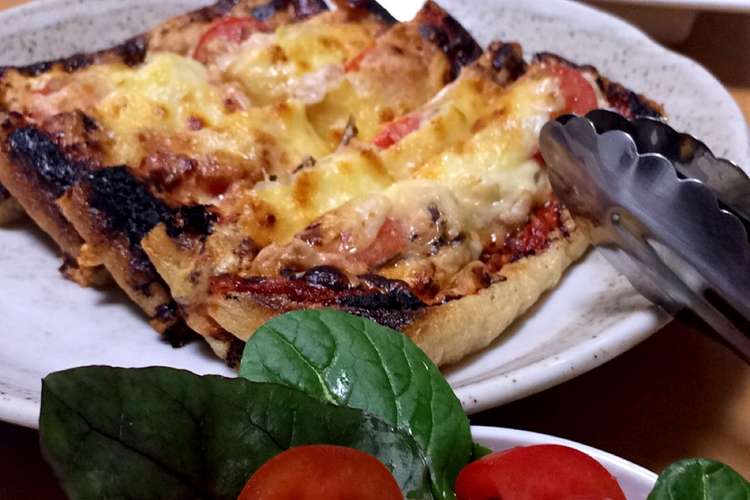 ヘルシー 満足度の高い糖質オフ油揚げピザ レシピ 作り方 By しゅがいっこ クックパッド