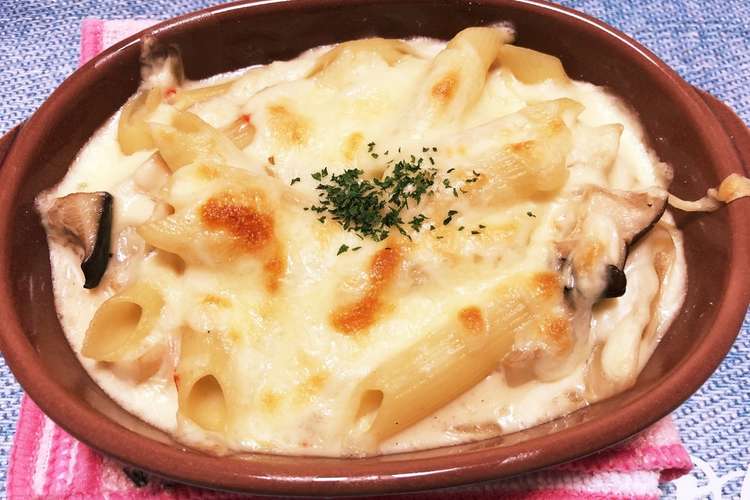 カニエビ マカロニグラタン エリンギ入 レシピ 作り方 By いおちゃんずキッチン クックパッド 簡単おいしいみんなのレシピが372万品