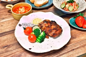 ローストチキン~リンゴバルサミコ風味~