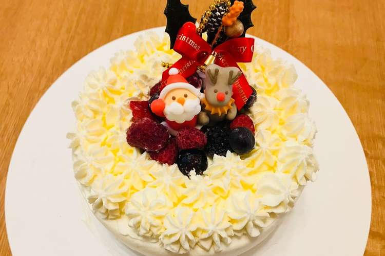 クリスマス レアチーズケーキ レシピ 作り方 By Cook あや クックパッド