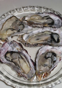 冬季限定★殻つき牡蠣の剥き方と食し方二種