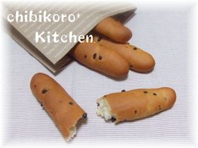 おやつに◎スティックチョコパン♬♫