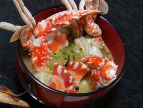 シマイシガニのかに汁