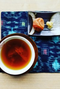 日本に古くから伝わる　梅醤番茶