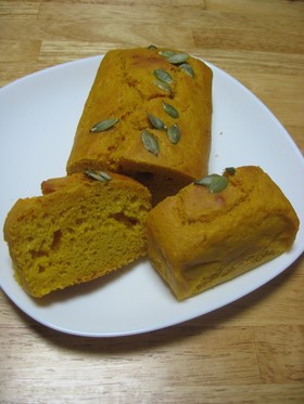 かぼちゃのパウンドケーキ
